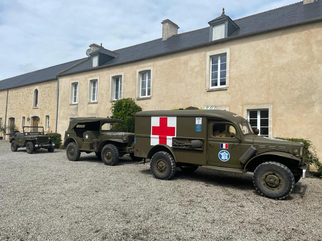 Le Clos Du Bas Courtil Guesthouse B&B Omaha Beach Osmanville ภายนอก รูปภาพ